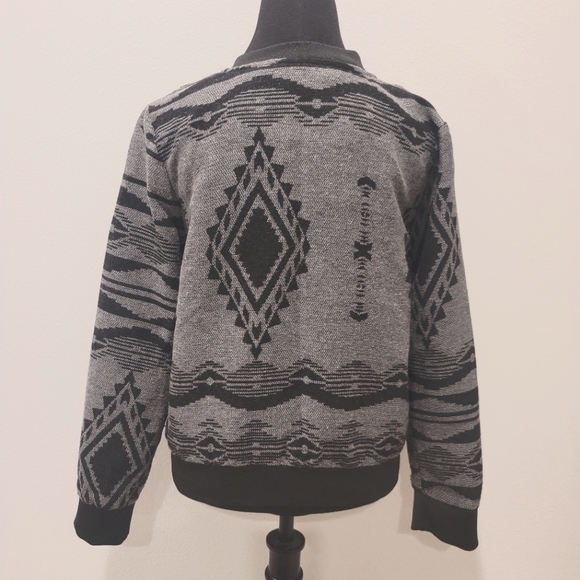 Bentee Aztec Bomber Jacket - Picture 3 of 3
